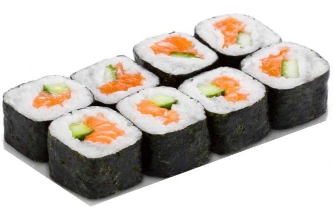 РОЛЛ ЛОСОСЬ ОГУРЕЦ