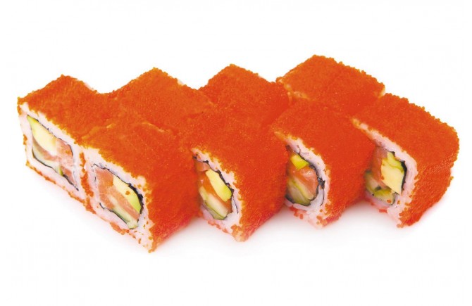 КАЛИФОРНИЯ С ЛОСОСЕМ