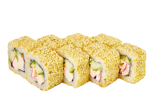 РОЛЛ КАЛИФОРНИЯ С КУНЖУТОМ